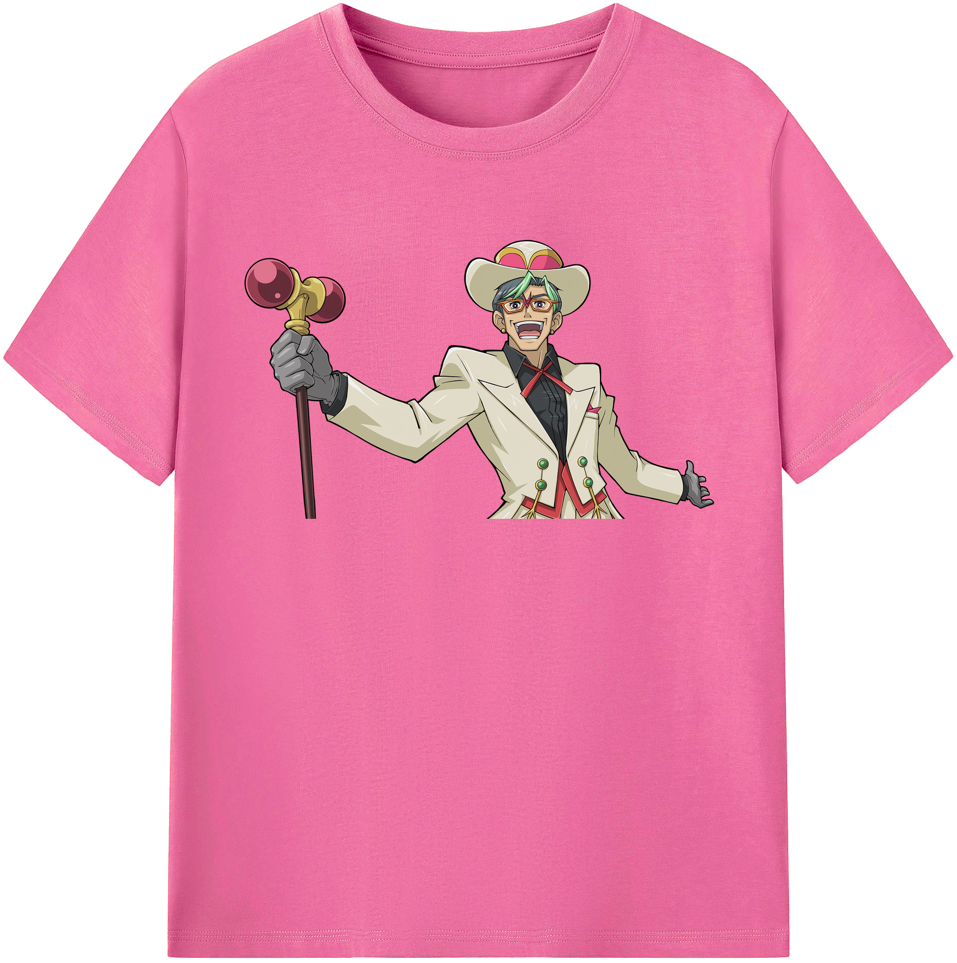 （画像用） 遊☆戯☆王 Yu-Gi-Oh! レディースカジュアルプリントTシャツ（綿100％）